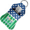 Football Sanitizer Holder Keychain - Small in Case