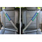 Football Seat Belt Covers (Set of 2 - In the Car)