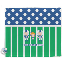 Football Security Blanket - Single Sided (Personalized)