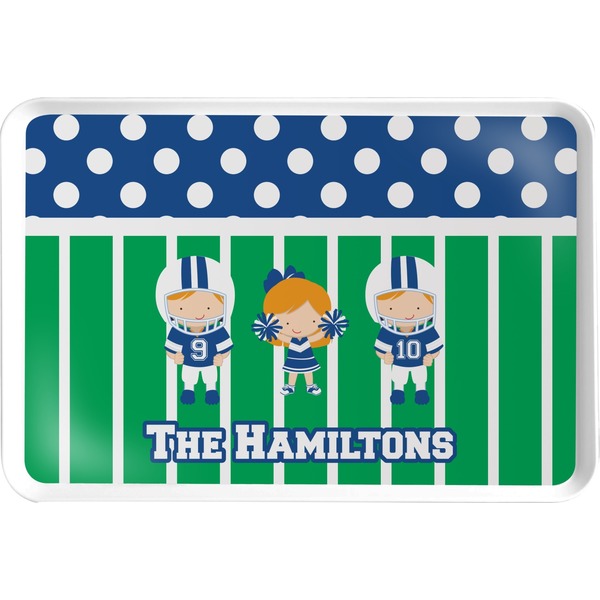 Custom Football Serving Tray (Personalized)