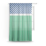 Football Sheer Curtain (Personalized)
