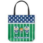 Football Canvas Tote Bag - Medium - 16"x16" (Personalized)