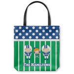 Football Canvas Tote Bag - Small - 13"x13" (Personalized)