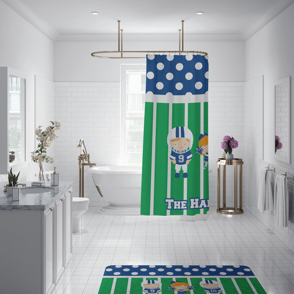 Football Shower Curtain - 70"x83"