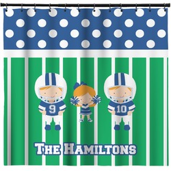 Football Shower Curtain (Personalized)