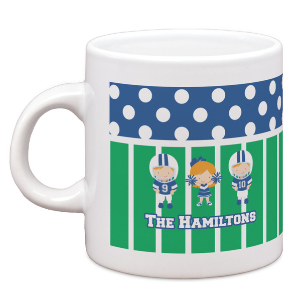 Custom Football Espresso Cup (Personalized)