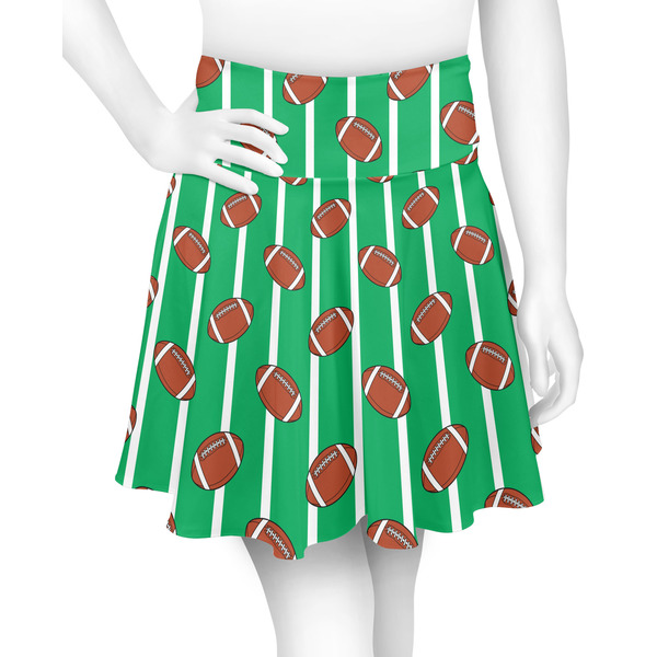 Custom Football Skater Skirt - 2X Large