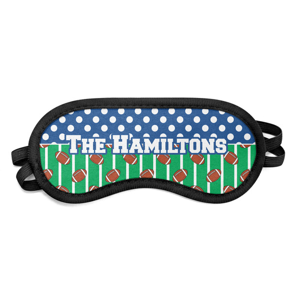 Custom Football Sleeping Eye Mask (Personalized)