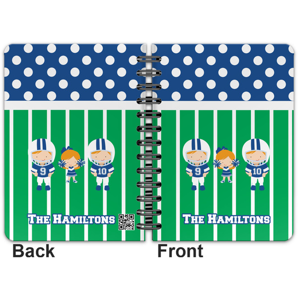 Football Spiral Journal 5 x 7 - Apvl