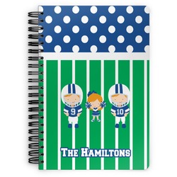 Football Spiral Notebook (Personalized)