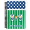 Football Spiral Journal Large - Front View