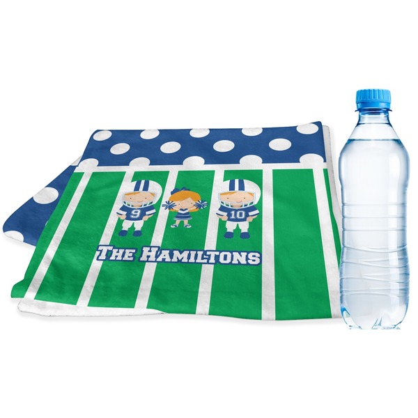 Custom Football Sports & Fitness Towel (Personalized)