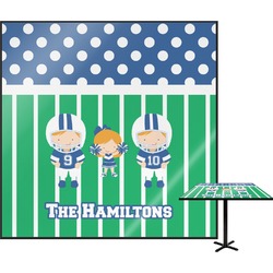 Football Square Table Top - 30" (Personalized)