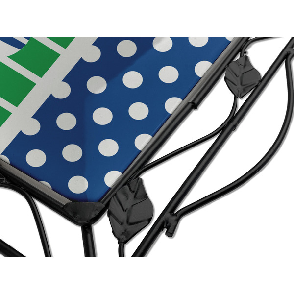 Football Square Trivet - Detail