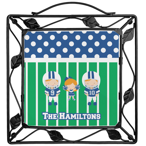 Custom Football Square Trivet (Personalized)