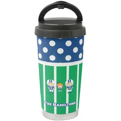 Football Stainless Steel Coffee Tumbler (Personalized)