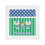 Football Standard Cocktail Napkins (Personalized)