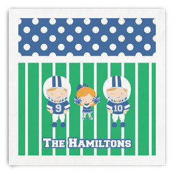 Football Paper Dinner Napkins (Personalized)