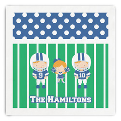 Football Paper Dinner Napkins (Personalized)