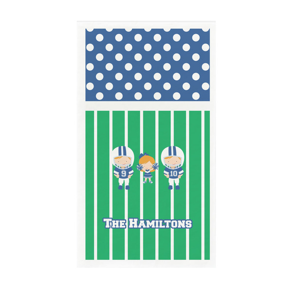 Custom Football Guest Towels - Full Color - Standard (Personalized)