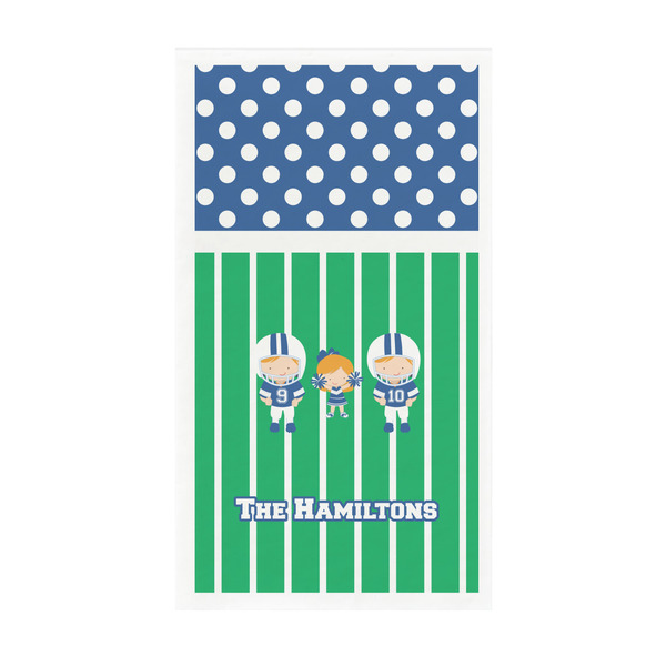 Custom Football Guest Paper Towels - Full Color - Standard (Personalized)