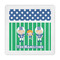Football Standard Decorative Napkin - Front View