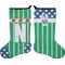 Football Stocking - Double-Sided - Approval