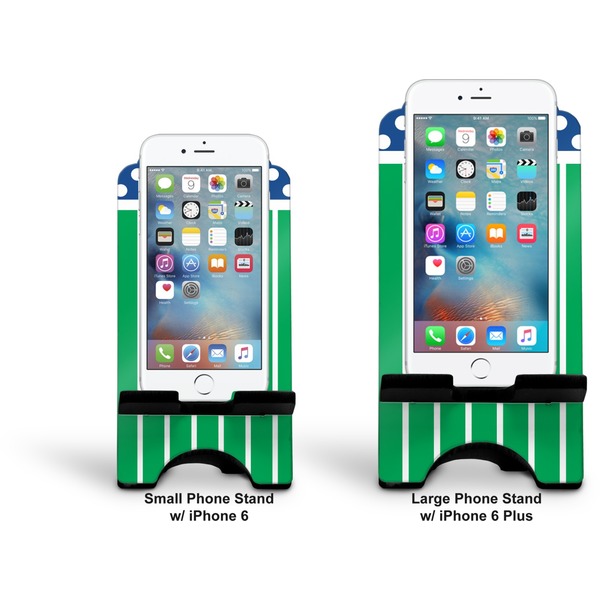Football Stylized Phone Stand - Comparison