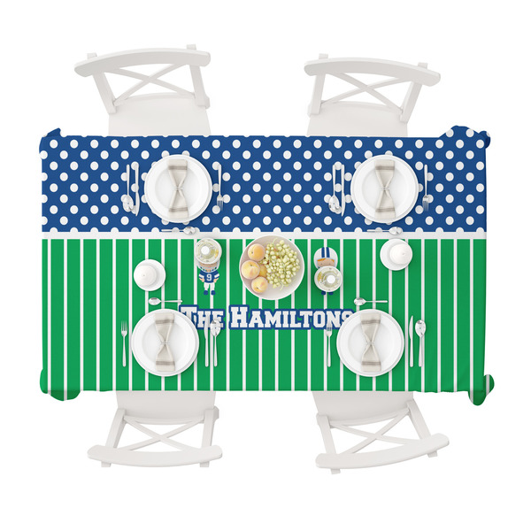 Football Tablecloths (58"x102") - TOP VIEW