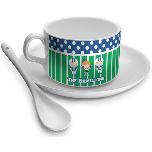 Custom Football Tea Cup - Single (Personalized)