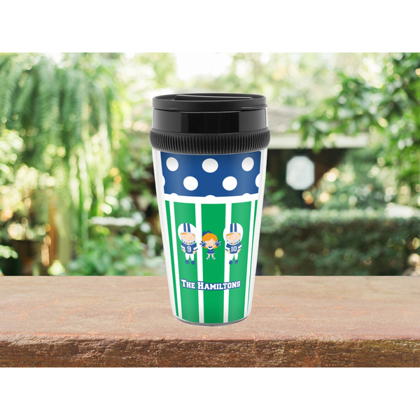 Football Travel Mug Lifestyle (Personalized)