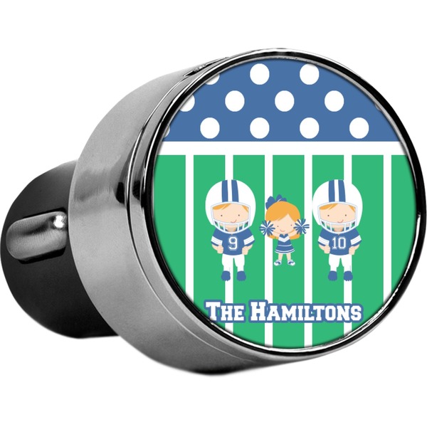 Custom Football USB Car Charger (Personalized)