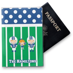 Football Vinyl Passport Holder (Personalized)