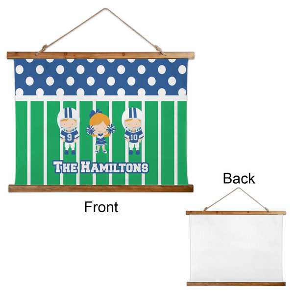 Football Wall Hanging Tapestry - Landscape - APPROVAL