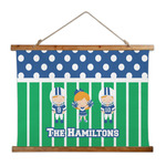 Football Wall Hanging Tapestry - Wide (Personalized)