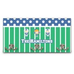 Football Wall Mounted Coat Rack (Personalized)