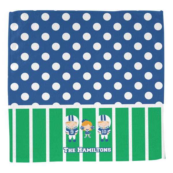 Football Washcloth - Front - No Soap