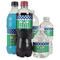 Football Water Bottle Label - Multiple Bottle Sizes