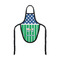 Football Wine Bottle Apron - FRONT/APPROVAL