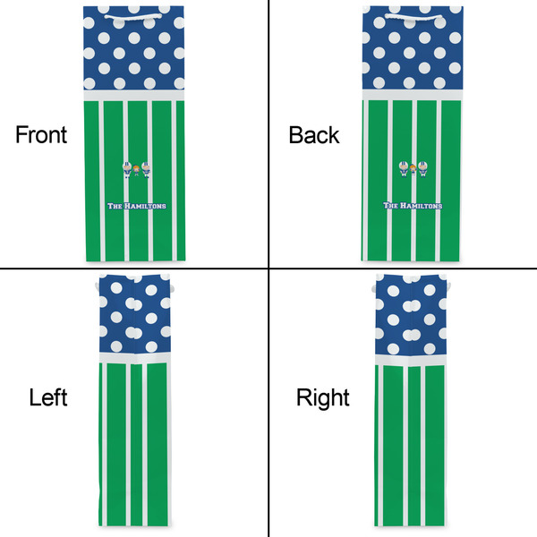 Football Wine Gift Bag - Gloss - Approval