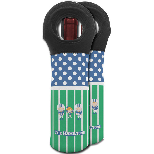 Football Wine Tote Bag - MAIN