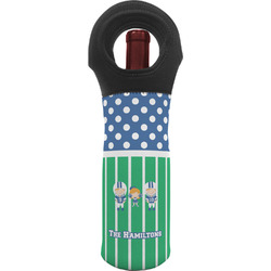 Football Wine Tote Bag (Personalized)