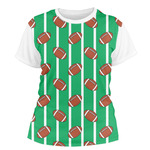 Football Women's Crew T-Shirt - X Small
