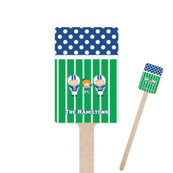 Football Rectangle Wooden Stir Sticks (Personalized)