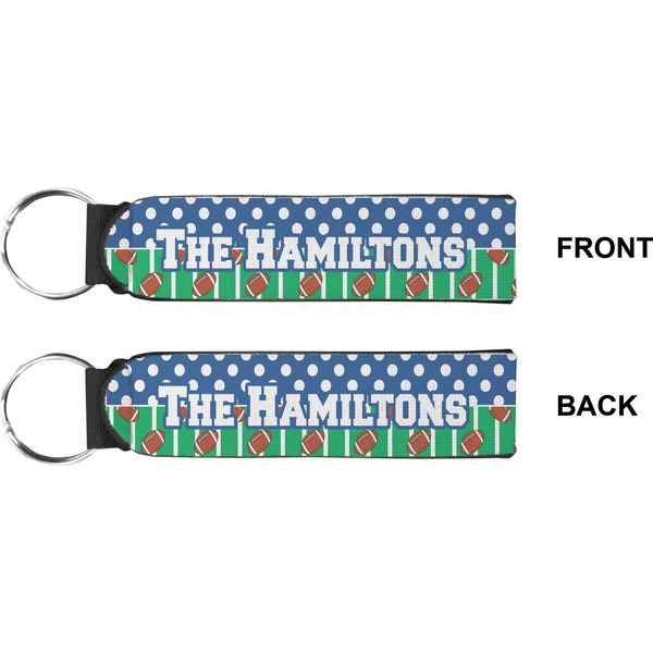 Football Wristlet (Front + Back)