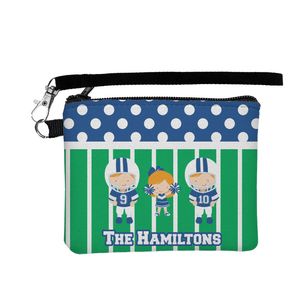 Custom Football Wristlet ID Case w/ Multiple Names