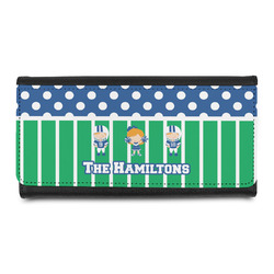 Football Leatherette Ladies Wallet (Personalized)