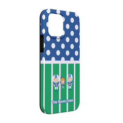 Football iPhone Case - Rubber Lined - iPhone 13 Pro (Personalized)