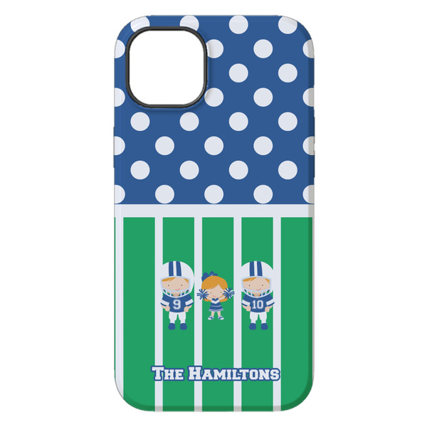 Football iPhone 14 Pro Max Tough Case - Back
