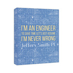 Engineer Quotes Canvas Print (Personalized)